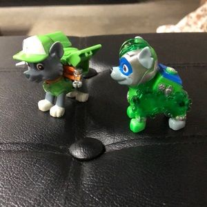Paw Patrol - Bundle of 2 - Light up Mighty Pup Rocky